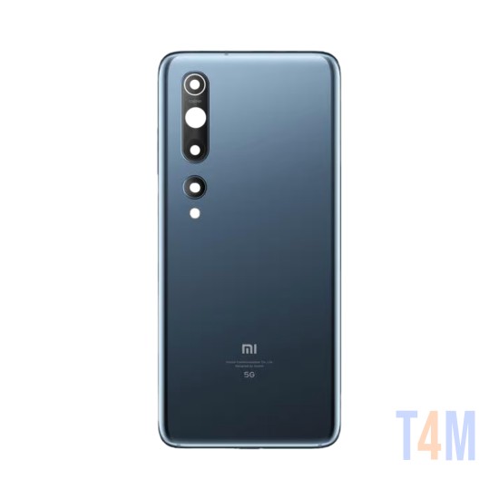 Tampa Traseira com lente da câmera Xiaomi MI 10 5G Cinza Crepúsculo